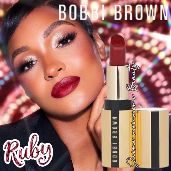 Bobbi Brown Luxe Matte Lipstick In Ruby - Picture 1 of 16